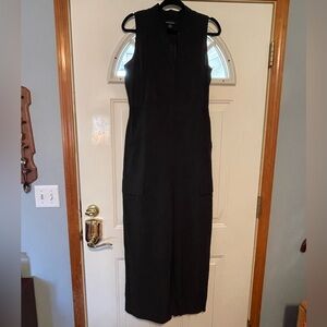 Athleta Elegant Black Sleeveless Jumpsuit Size 8
